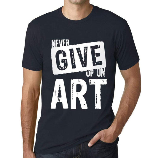 Ultrabasic Homme T-Shirt Graphique Never Give Up sur Art Marine