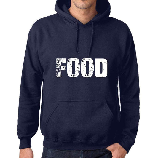 Ultrabasic Homme Femme Unisex Sweat à Capuche Hoodie Beliebte Wörter Essen Französisch Marine