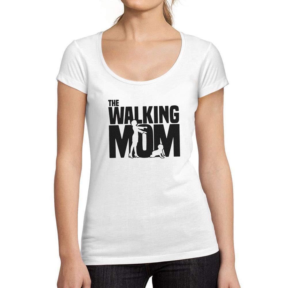 Ultrabasic - Femme Graphique Walking Mom T-Shirt Action de Grâces Xmas Cadeau Idées Tee