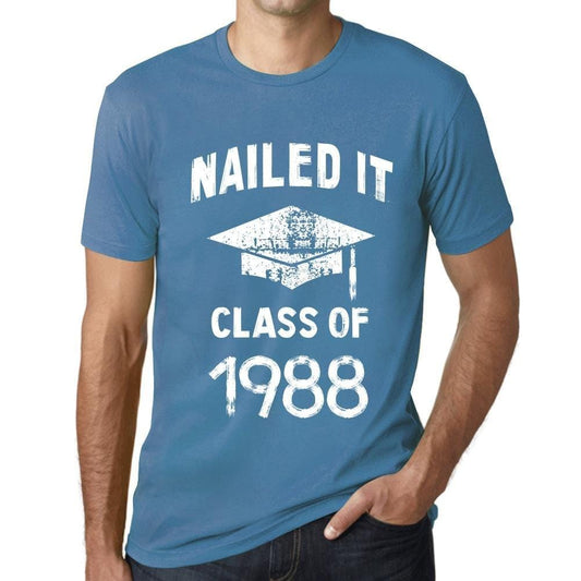 Homme T Shirt Graphique Imprimé Vintage Tee Nailed it Class of 1988