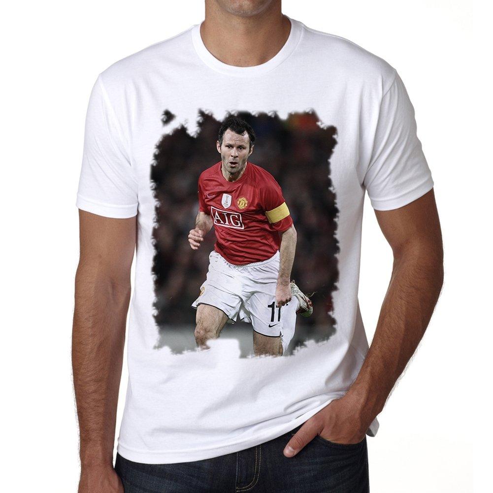 Ryan Giggs T-Shirt, Herren, Weiß, T-Shirt für Herren