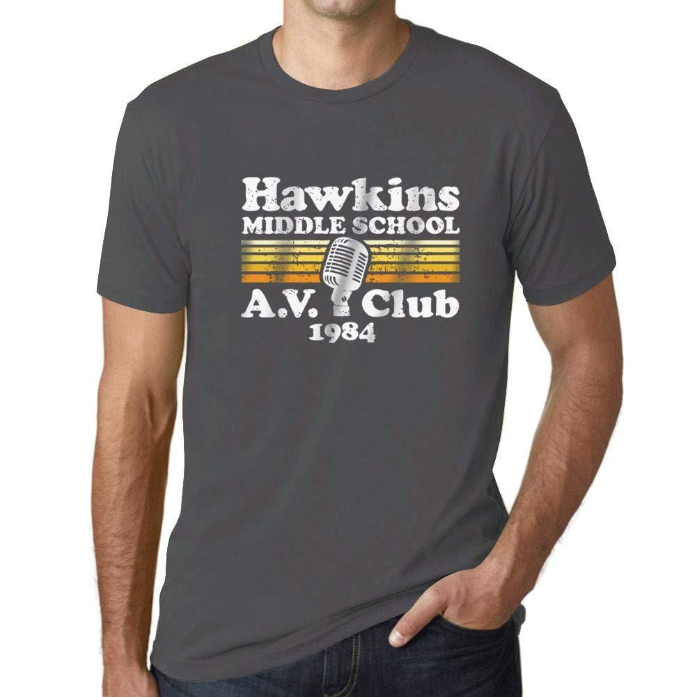 Ultrabasic - Graphic Men's Hawkins Middle School A.V. Club Printed Tee