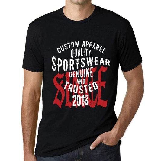 Ultrabasic - Homme T-Shirt Graphique Sportswear Depuis 2013 Noir Profond