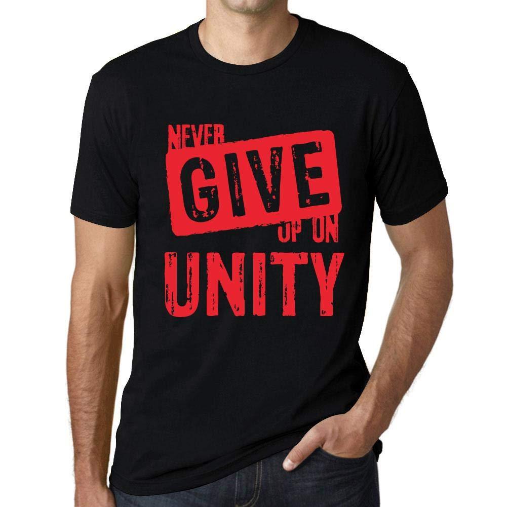 Men's Graphic T-Shirt Never Give Up On Unity