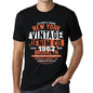 Men’s <span>Graphic</span> T-Shirt Vintage Denim Since 1962 Deep Black - ULTRABASIC