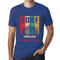 Men's Graphic T-Shirt Surf Summer Time OREGON Royal Blue