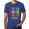 Men's Graphic T-Shirt Surf Summer Time SORRENTO Royal Blue