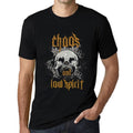 ULTRABASIC - Men's Graphic T-Shirt Chaos & Low spirit Deep Black