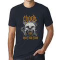 ULTRABASIC - Men's Graphic T-Shirt Chaos & Motivation Navy