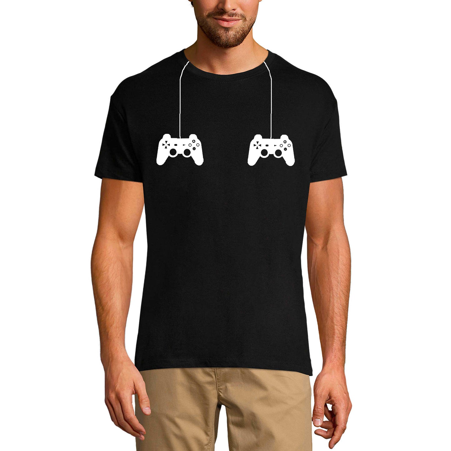 ULTRABASIC Herren-Grafik-T-Shirt – Gaming-Controller – lustiges Shirt für Gamer