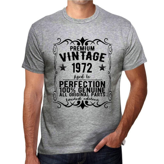 Herren T-Shirt Vintage T-Shirt 1972