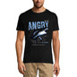T-shirt graphique ULTRABASIC pour hommes Hé, je suis en colère - Baleine en colère - Chemise vintage