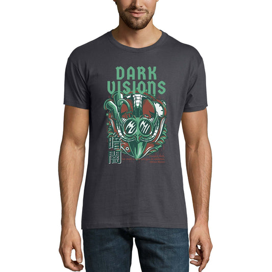 ULTRABASIC Herren-Neuheits-T-Shirt Dark Visions – Gruseliges Kurzarm-T-Shirt
