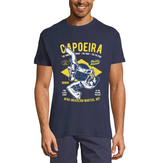 ULTRABASIC Herren T-Shirt Brasilianisches Capoeira – Game Fight Dance Culture Kampfkunst T-Shirt