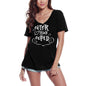 ULTRABASIC Damen-T-Shirt „Cuter than Cupid – Love Romantic“, kurzärmeliges T-Shirt