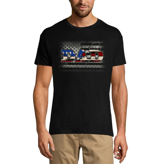 T-Shirt ULTRABASIC pour hommes, drapeau américain papa, cadeaux amusants pour papa, blagues papa