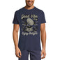 ULTRABASIC Herren-Grafik-T-Shirt Good Vibe Only – klassisches Vintage-T-Shirt