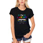 T-Shirt Bio Femme ULTRABASIC Je suis un MIxtape - Tee Shirt Rétro LGBT