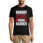 ULTRABASIC T-shirt de gym pour hommes Nobody Cares Work Harder - Chemise d'entraînement de motivation