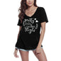 ULTRABASIC T-Shirt Femme Jolis Yeux Et Cuisses Potelées - Tee Shirt Manches Courtes Hauts