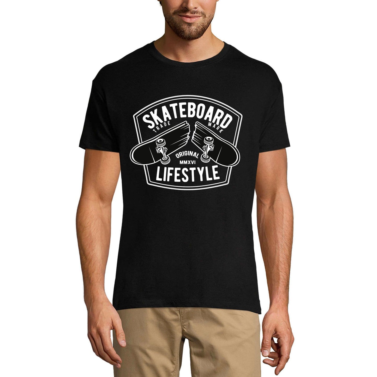 ULTRABASIC Herren T-Shirt Skateboard Lifestyle – Original Skate T-Shirt für Skater