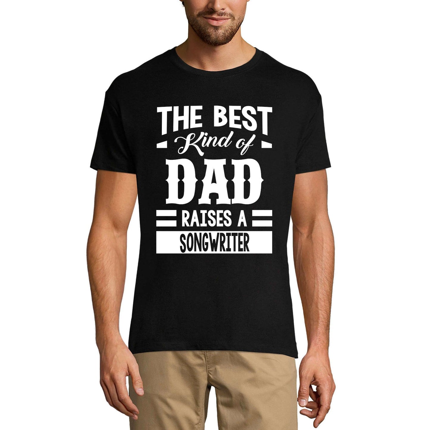 ULTRABASIC Men's Graphic T-Shirt Dad Raises a Songwriter