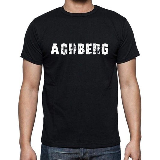 Achberg Mens Short Sleeve Round Neck T-Shirt 00003 - Casual