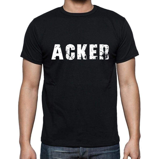 Acker Mens Short Sleeve Round Neck T-Shirt - Casual