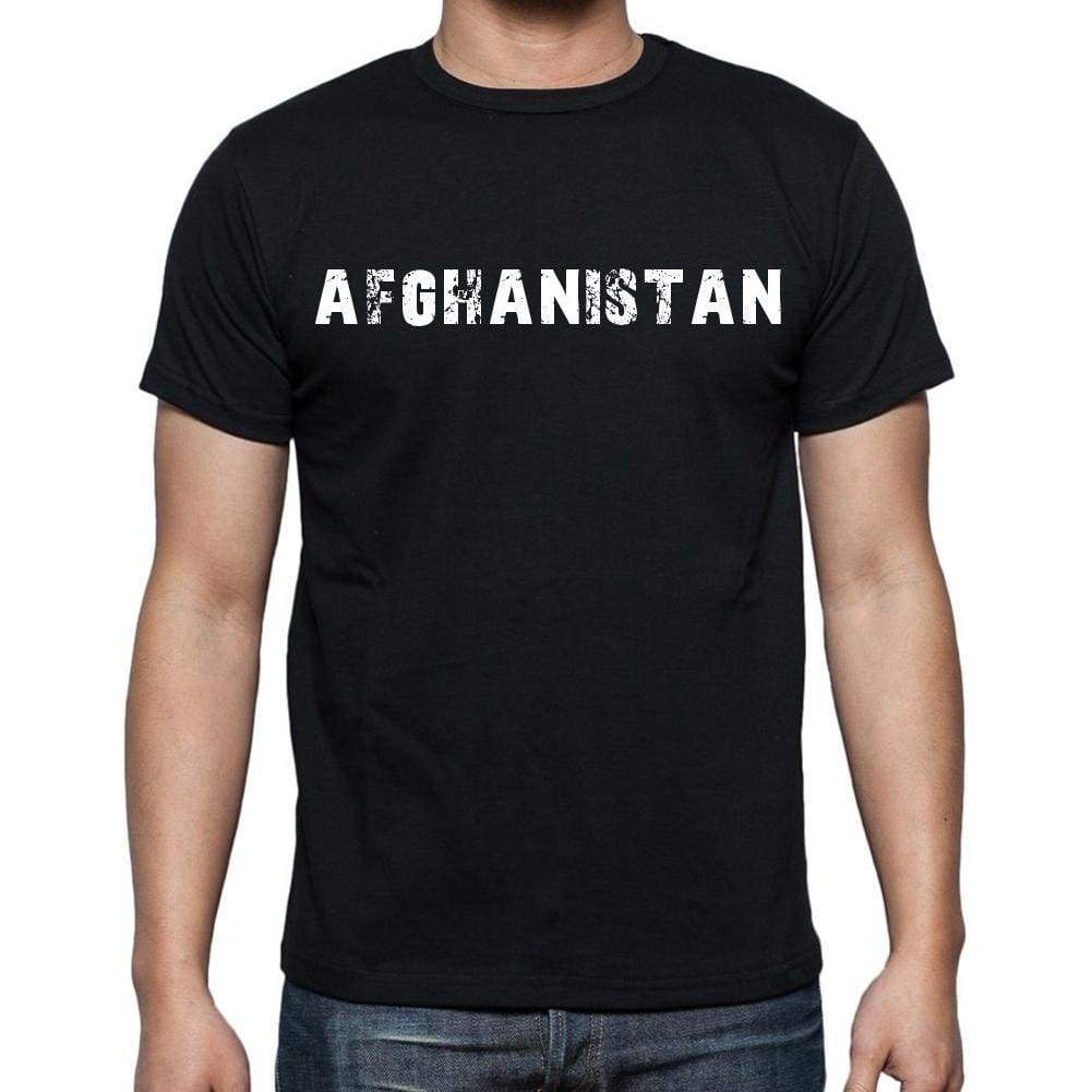 Afghanistan T-Shirt For Men Short Sleeve Round Neck Black T Shirt For Men - T-Shirt