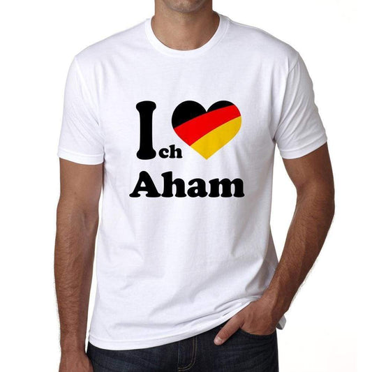 Aham Mens Short Sleeve Round Neck T-Shirt 00005 - Casual