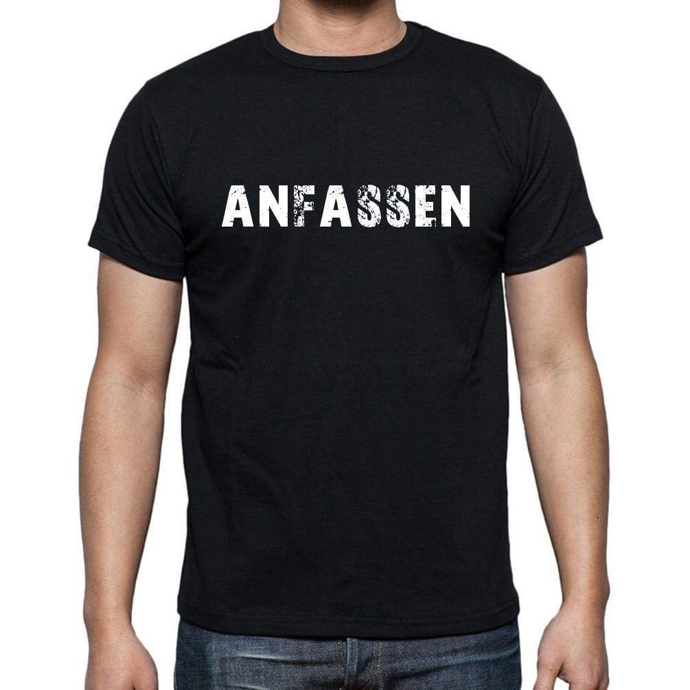 Anfassen Mens Short Sleeve Round Neck T-Shirt - Casual