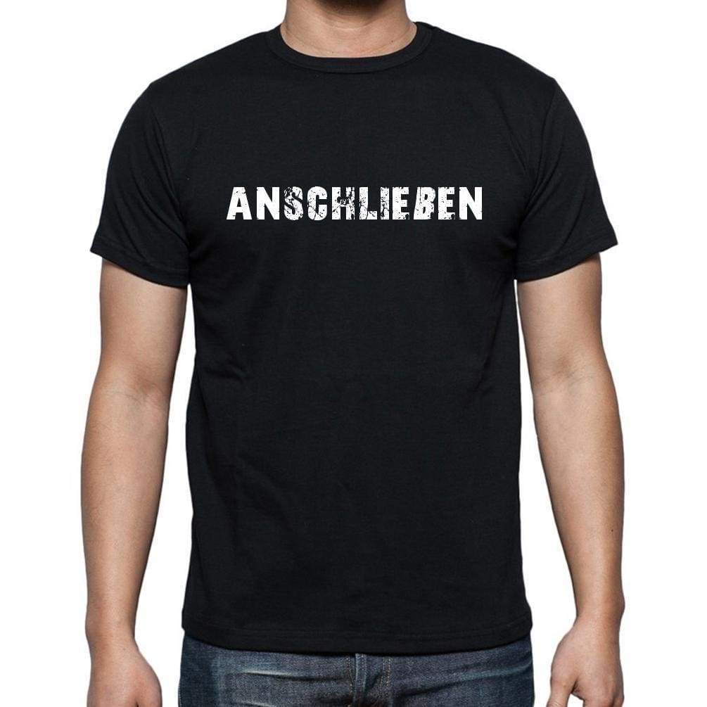 Anschlieen Mens Short Sleeve Round Neck T-Shirt - Casual