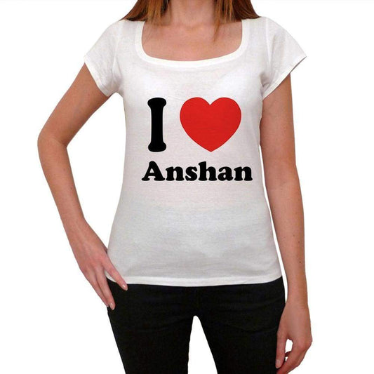 Anshan T Shirt Woman Traveling In Visit Anshan Womens Short Sleeve Round Neck T-Shirt 00031 - T-Shirt