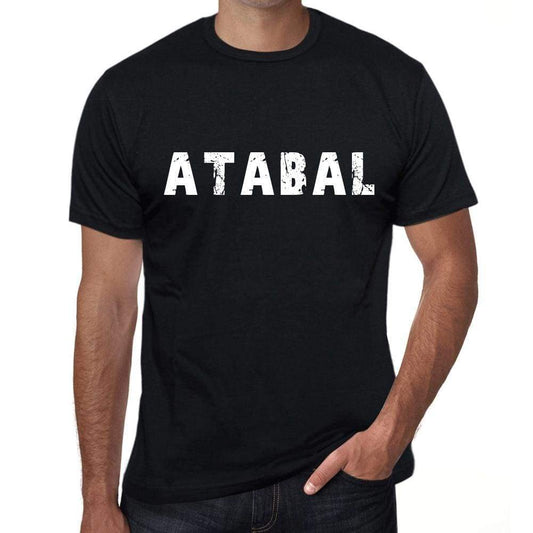 Atabal Mens Vintage T Shirt Black Birthday Gift 00554 - Black / Xs - Casual