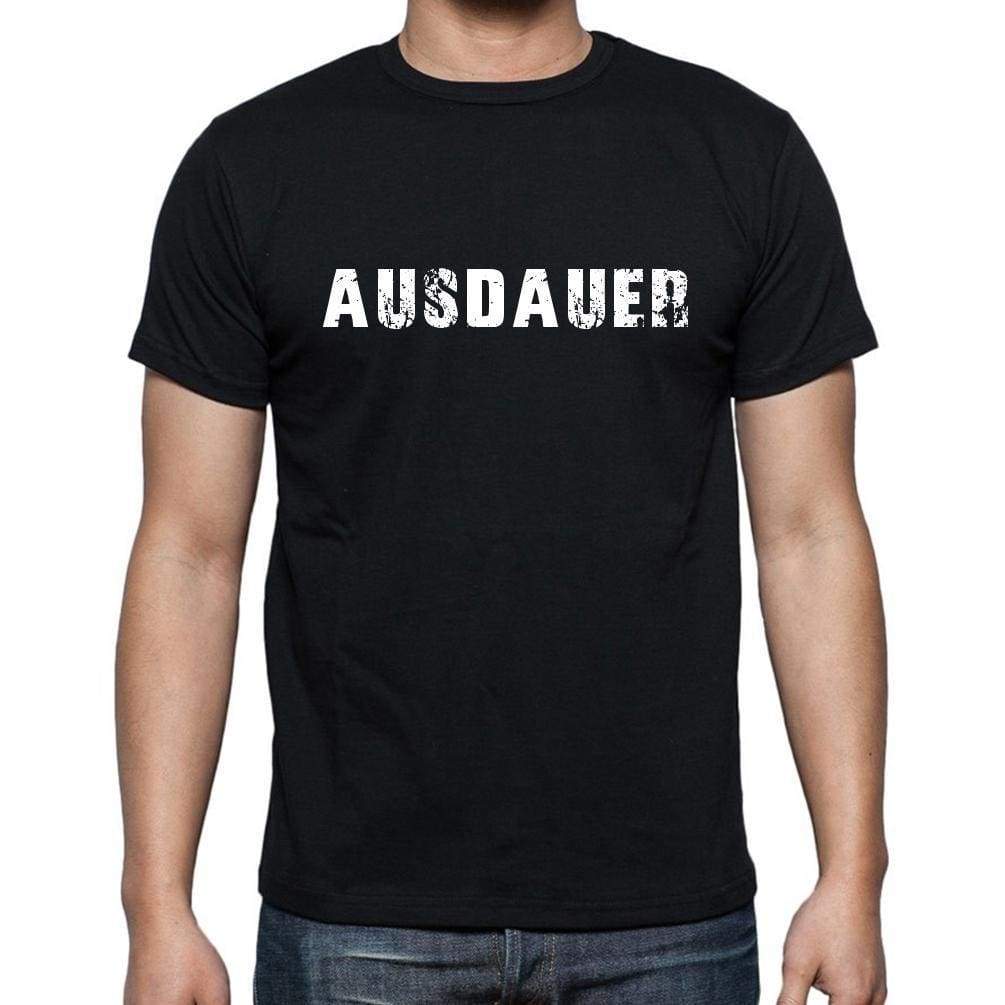 Ausdauer Mens Short Sleeve Round Neck T-Shirt - Casual