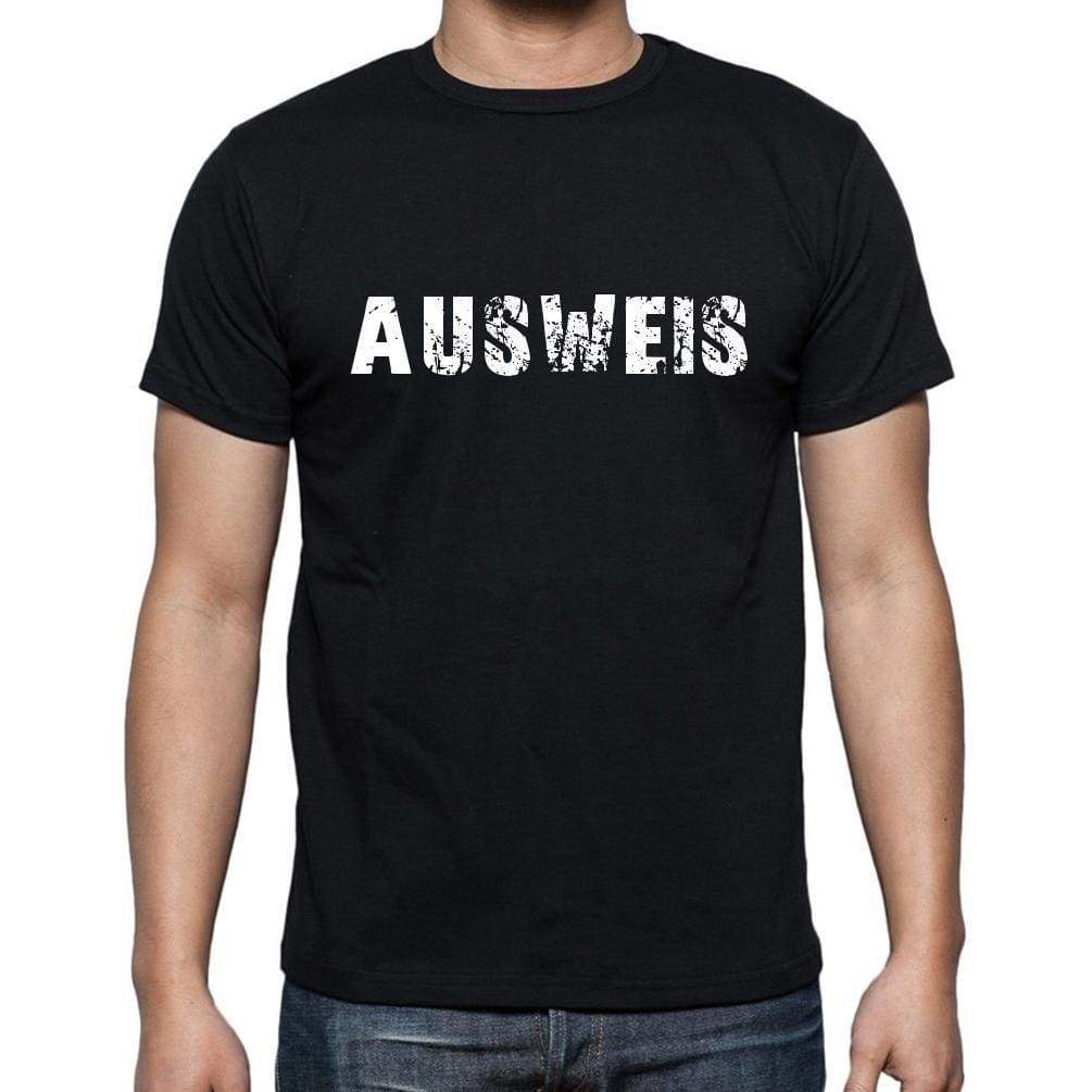 Ausweis Mens Short Sleeve Round Neck T-Shirt - Casual