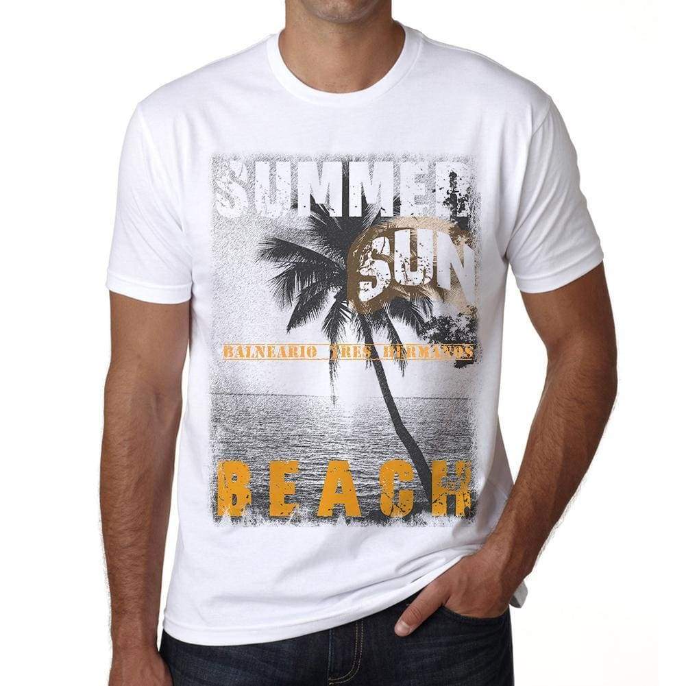 Balneario Tres Hermanos Mens Short Sleeve Round Neck T-Shirt - Casual