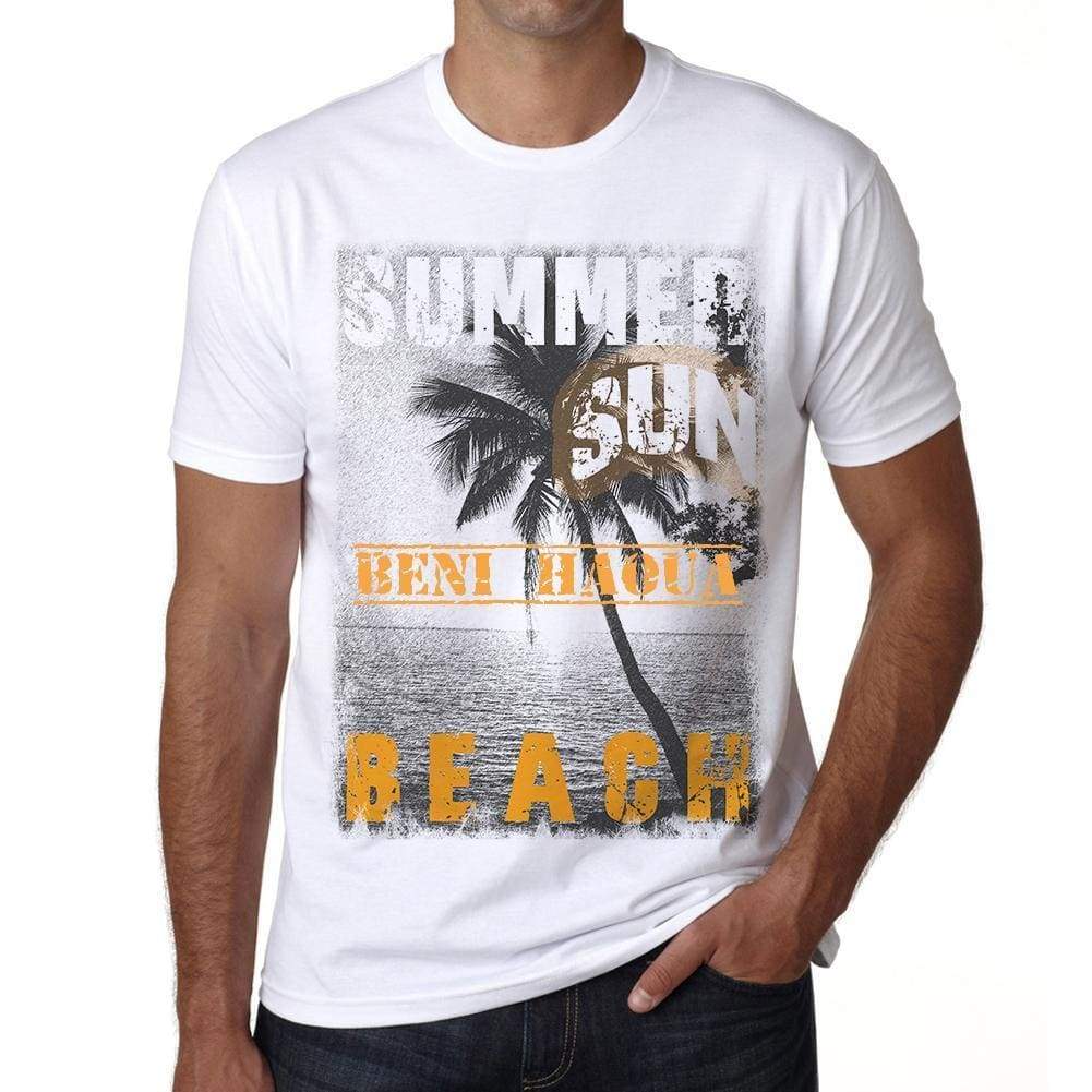 Beni Haoua Mens Short Sleeve Round Neck T-Shirt - Casual