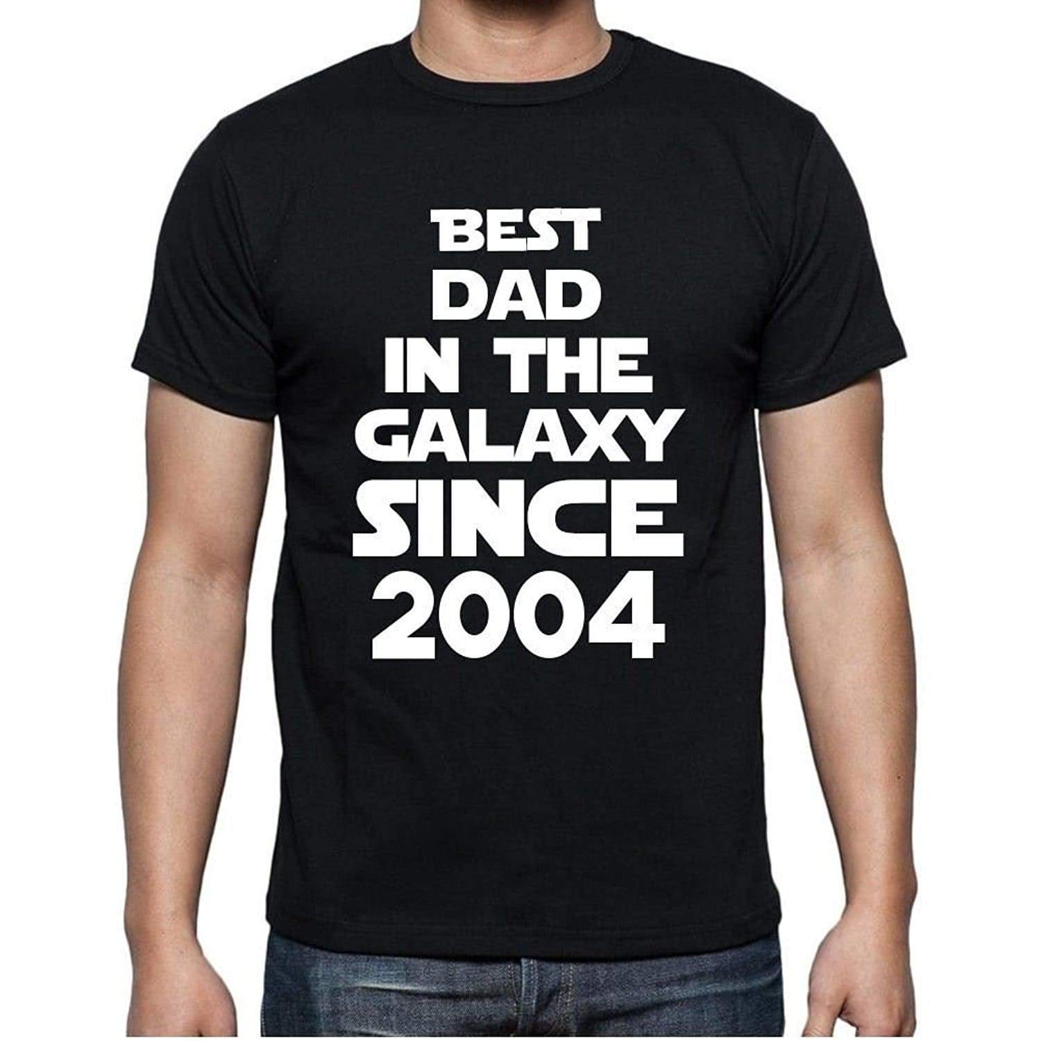 Best Dad 2004 Best Dad Mens T Shirt Black Birthday Gift 00112 - Black / Xs - Casual