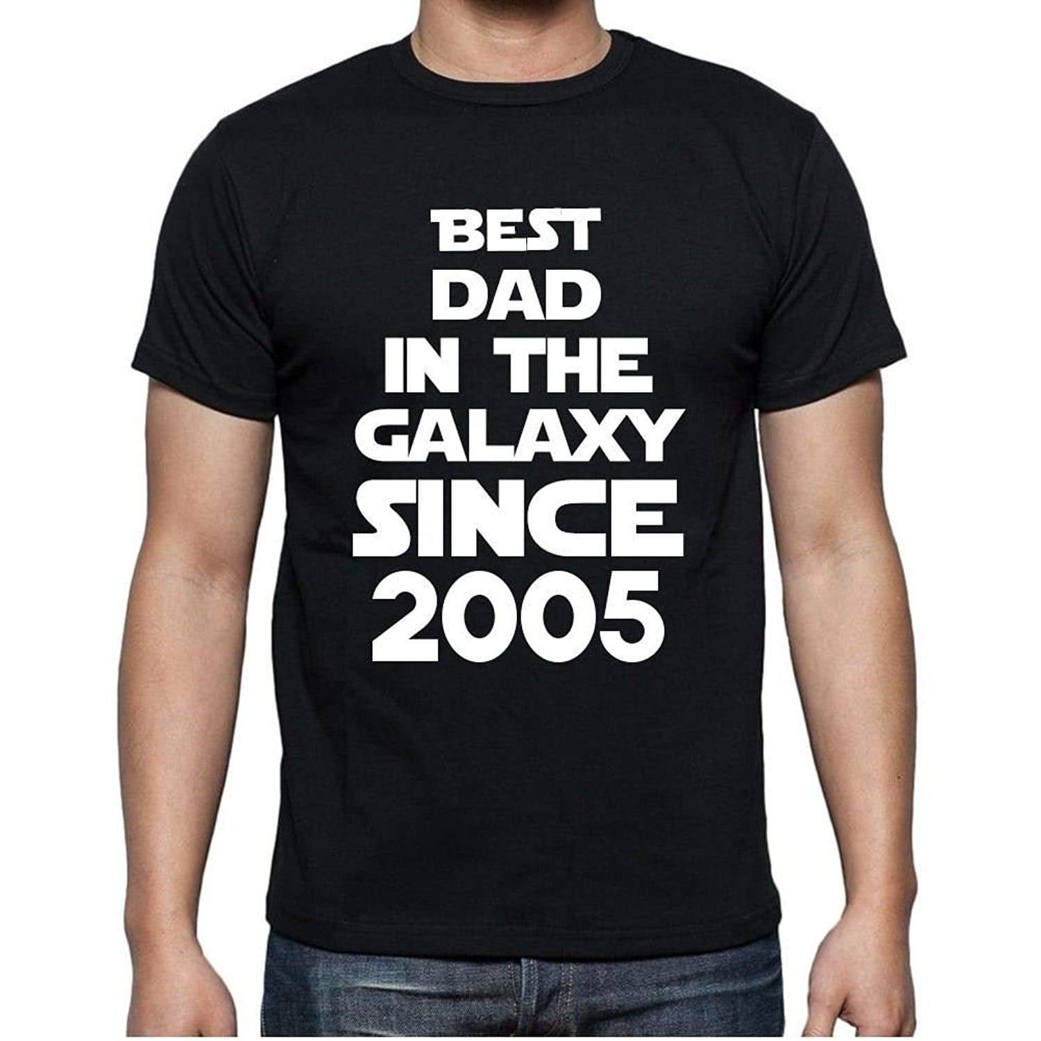 Best Dad 2005 Best Dad Mens T Shirt Black Birthday Gift 00112 - Black / Xs - Casual