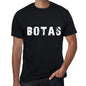 Botas Mens Retro T Shirt Black Birthday Gift 00553 - Black / Xs - Casual