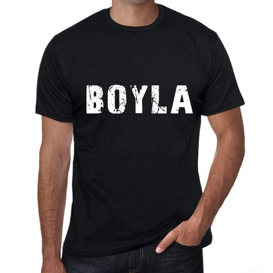 Boyla Mens Retro T Shirt Black Birthday Gift 00553 - Black / Xs - Casual
