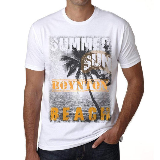 Boynton Mens Short Sleeve Round Neck T-Shirt - Casual