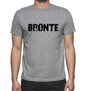 Bronte Grey Mens Short Sleeve Round Neck T-Shirt 00018 - Grey / S - Casual