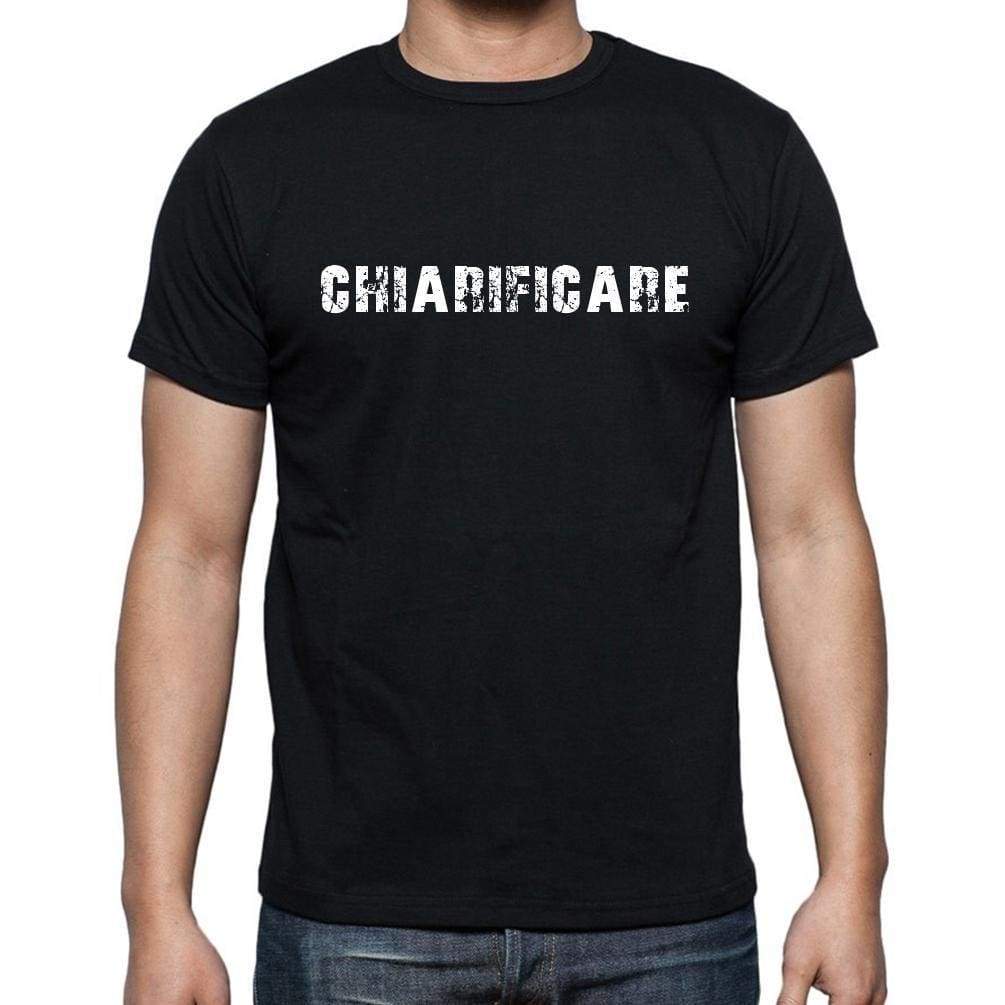 Chiarificare Mens Short Sleeve Round Neck T-Shirt 00017 - Casual