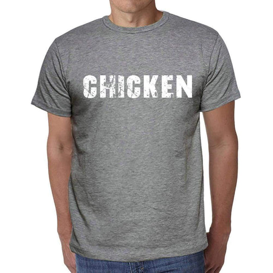 Chicken Mens Short Sleeve Round Neck T-Shirt 00046 - Casual