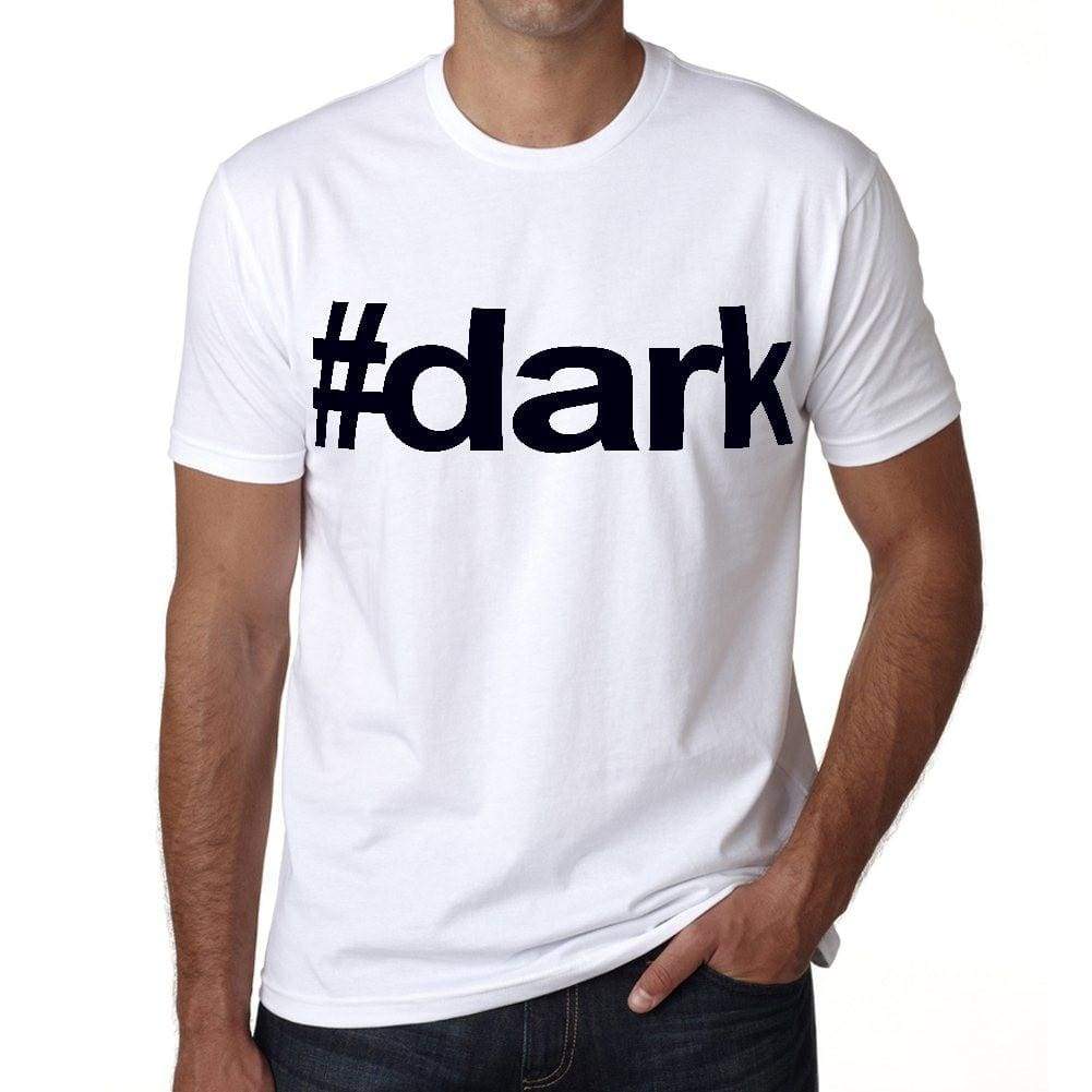 Dark Hashtag Mens Short Sleeve Round Neck T-Shirt 00076