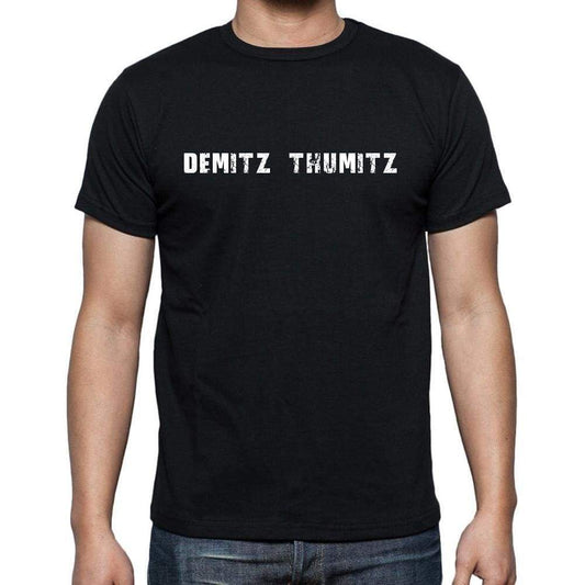 Demitz Thumitz Mens Short Sleeve Round Neck T-Shirt 00003 - Casual