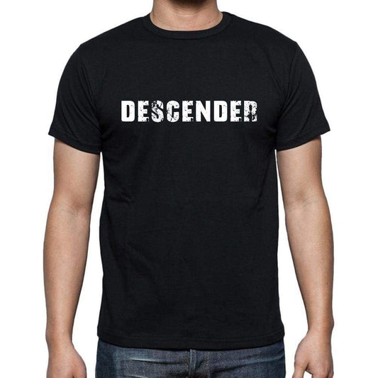 Descender Mens Short Sleeve Round Neck T-Shirt - Casual