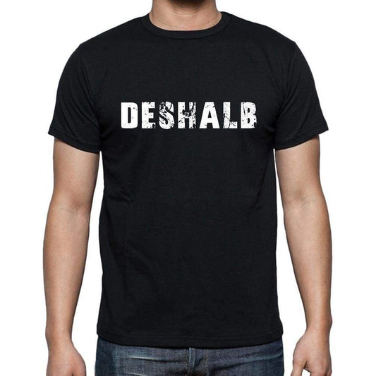 Deshalb Mens Short Sleeve Round Neck T-Shirt - Casual